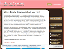 Tablet Screenshot of leblogdes2clochers.wordpress.com