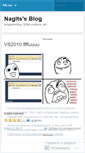 Mobile Screenshot of nagits.wordpress.com