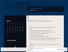Tablet Screenshot of lestarieb.wordpress.com