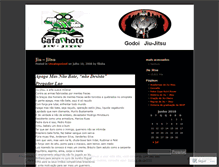 Tablet Screenshot of gafanhotojiujitsu.wordpress.com