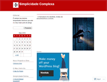 Tablet Screenshot of complexasimplicidade.wordpress.com