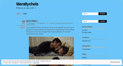 Desktop Screenshot of literallychels.wordpress.com