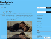 Tablet Screenshot of literallychels.wordpress.com