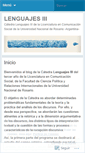 Mobile Screenshot of lenguajes3unr.wordpress.com