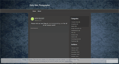 Desktop Screenshot of haleybalephotography.wordpress.com