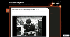 Desktop Screenshot of danielguitarra.wordpress.com