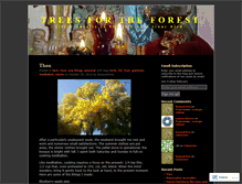 Tablet Screenshot of bosquechica.wordpress.com