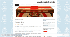 Desktop Screenshot of englishgirlinasia.wordpress.com