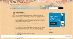 Desktop Screenshot of lilshortstories.wordpress.com