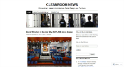 Desktop Screenshot of cleanroom.wordpress.com