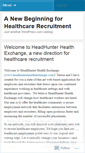 Mobile Screenshot of headhunterhealthexchange.wordpress.com