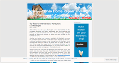 Desktop Screenshot of neatnicshomerepair.wordpress.com