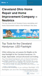 Mobile Screenshot of neatnicshomerepair.wordpress.com