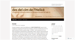 Desktop Screenshot of desdelcimdelhelico.wordpress.com