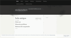 Desktop Screenshot of nicolasrocha7c.wordpress.com