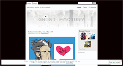 Desktop Screenshot of ghostfactory.wordpress.com