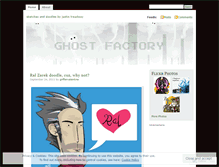 Tablet Screenshot of ghostfactory.wordpress.com