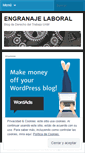 Mobile Screenshot of engranajelaboral.wordpress.com