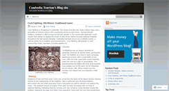 Desktop Screenshot of cambodiatourism.wordpress.com