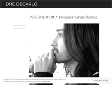 Tablet Screenshot of dredecarlo.wordpress.com