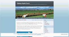 Desktop Screenshot of malasiquibaptist.wordpress.com