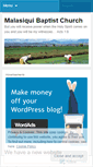 Mobile Screenshot of malasiquibaptist.wordpress.com