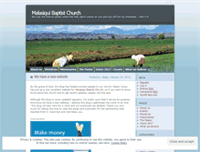 Tablet Screenshot of malasiquibaptist.wordpress.com