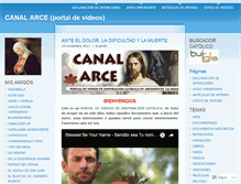 Tablet Screenshot of canalarce.wordpress.com