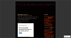 Desktop Screenshot of beadinca.wordpress.com