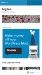 Mobile Screenshot of bigfea.wordpress.com