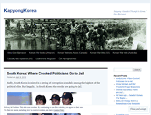 Tablet Screenshot of kapyongkorea.wordpress.com