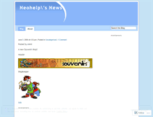 Tablet Screenshot of neohelpnews.wordpress.com