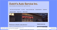 Desktop Screenshot of dutchauto.wordpress.com