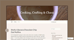 Desktop Screenshot of cookcraftchaos.wordpress.com