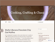 Tablet Screenshot of cookcraftchaos.wordpress.com