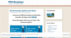 Desktop Screenshot of proharplinge.wordpress.com