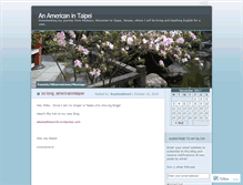 Tablet Screenshot of americanintaipei.wordpress.com
