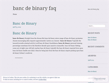 Tablet Screenshot of mbablogs.bancdebinaryfaq.wordpress.com