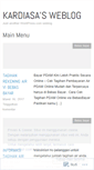Mobile Screenshot of kardiasa.wordpress.com