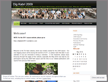 Tablet Screenshot of digkabri.wordpress.com