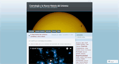 Desktop Screenshot of cosmologa.wordpress.com