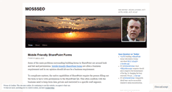 Desktop Screenshot of mossseo.wordpress.com