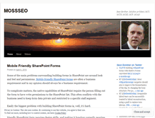 Tablet Screenshot of mossseo.wordpress.com