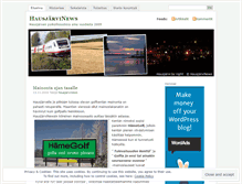 Tablet Screenshot of hausjarvinews.wordpress.com