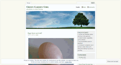 Desktop Screenshot of greengardengirl.wordpress.com