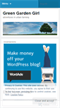 Mobile Screenshot of greengardengirl.wordpress.com