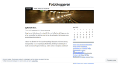 Desktop Screenshot of fotobloggeren.wordpress.com