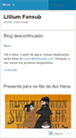 Mobile Screenshot of lilliumfansub.wordpress.com