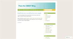 Desktop Screenshot of cbest.wordpress.com