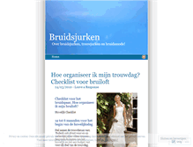 Tablet Screenshot of bruidsjurken.wordpress.com